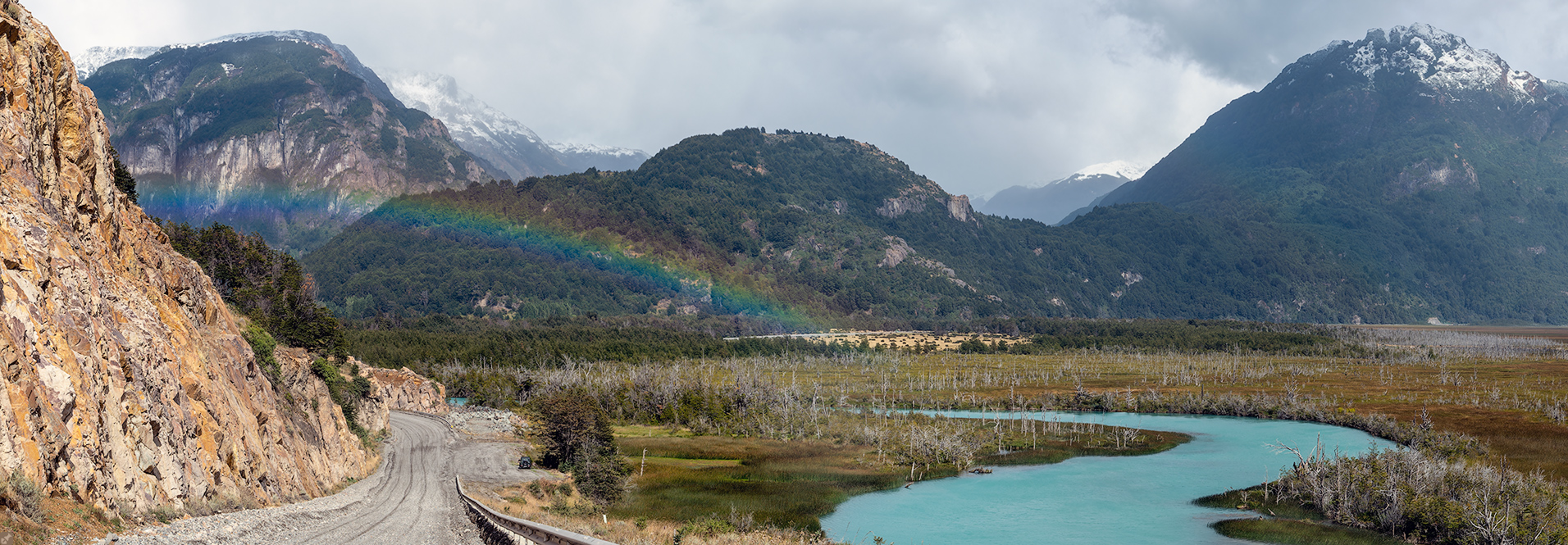 Durch Schlaglöcher zum Regenbogen