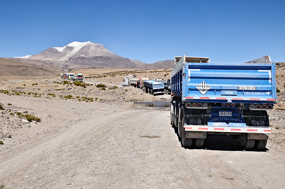 Laster am Wasserloch