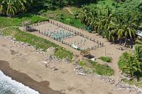 Artenrettung  Auf dem Rückweg überfliegen wir am Playa Buena Vista eine Naturschutzinitiative, deren Besuch ich mir für später zusammen mit Maren vornehme.