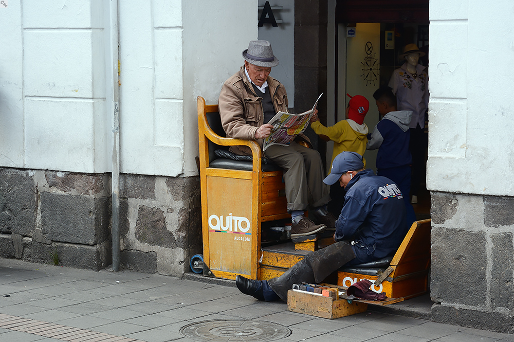 Schuhputzer des Bischofs