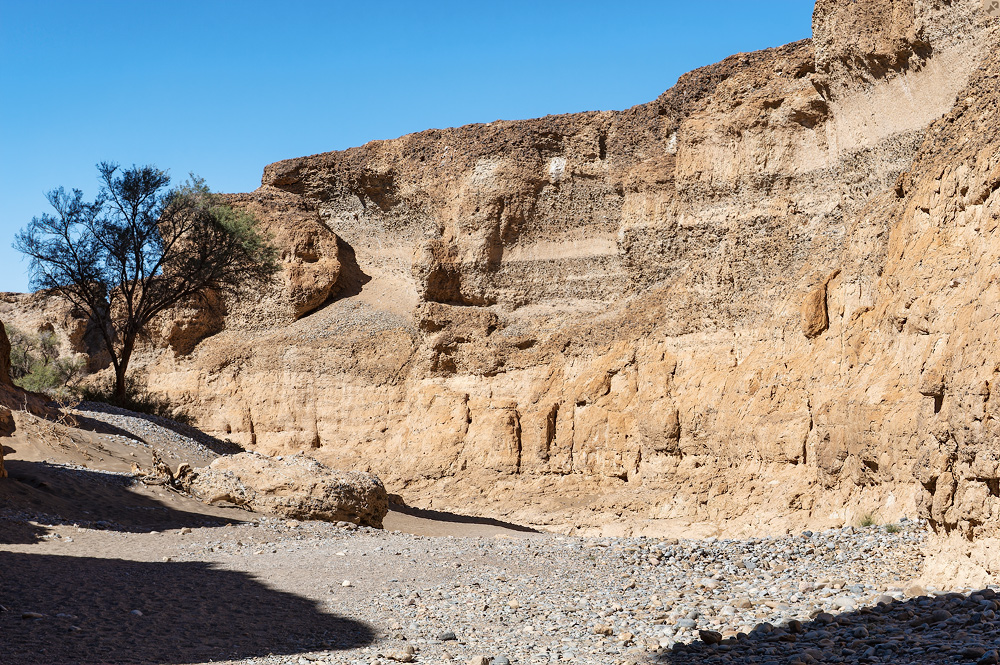 Immer an der Wand lang