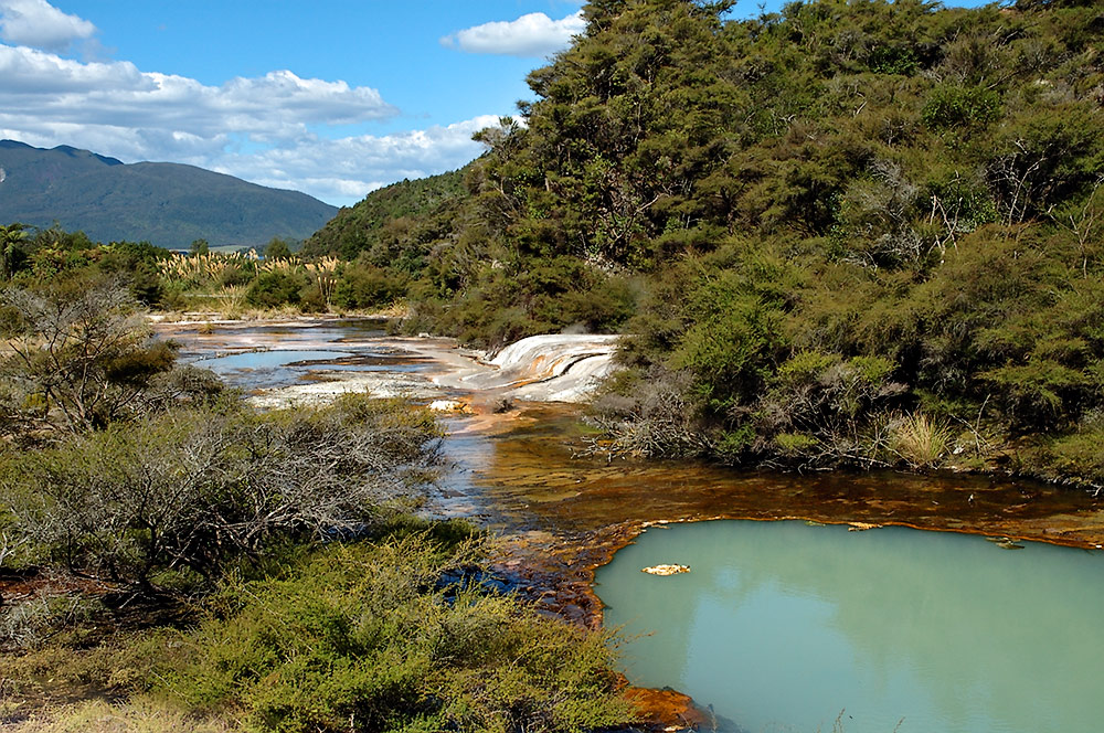 Bushaltestelle mit Aussicht