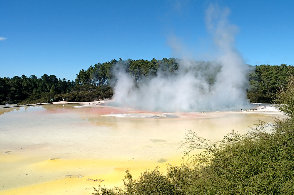 Painter's Palette und Champagne Pool