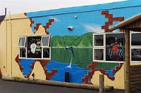 Weihnachtsgruß 2004  Aufgenommen kurz nach Weihnachten 2004 im 'Dunedin Holiday Park'.  Da waren die frohen Weihnachtswünsche wegen der Tsunami-Katastrophe aber schon stark relativiert... : dunedin,holiday park