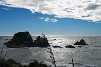 Westcoast sunset #1  Cape Foulwind, ca. 1 1/2 Std. vor dem Westport Strand : west coast, westport, cape foulwind, buller river, weka, fur seals