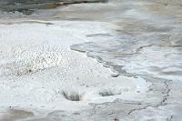 White Innocent  Orakei Korako Geyserland #3  Kalk in fantasievollen Formen – auch mal ganz in Weiß. : taupo, rotorua, orakei korako, geysers, hot springs, bubbling mud pools, hidden valley, golden springs,