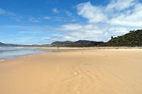 Wie ein Kontrastprogramm...  ...zu den Küsten unserer Nord- und Ostsee wirken die goldgelben, kilometerlangen und menschenleeren Strände der Südinsel Ostküste. Man stelle sich einen solchen Küstenabschnitt im überbevölkerten Europa vor – man sähe den Sand vor lauter Leuten nicht mehr. : cathedral cave,catlins,papatowai highway