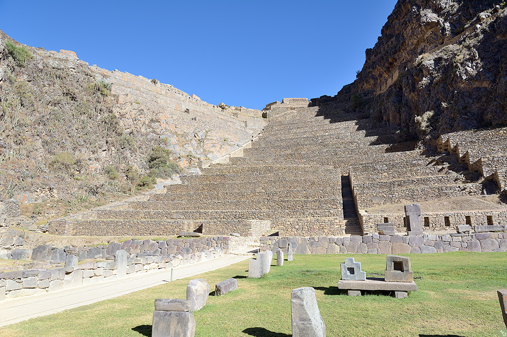 Eine indianische Burg