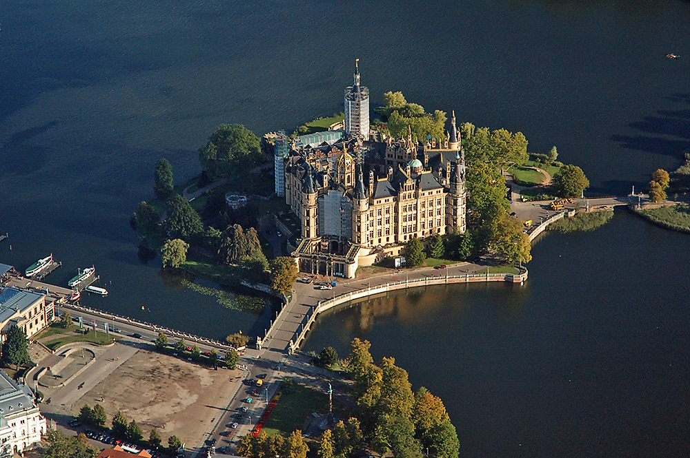Schweriner Schloß mal anders